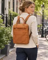 Rugzak DR Amsterdam, camel – foto 5 – kavel bij Onlineveilingmeester