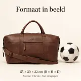 Weekendtas DR Amsterdam, brown – foto 6 – kavel bij Onlineveilingmeester