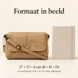 Schoudertas DR Amsterdam, beige – foto 6 – kavel bij Onlineveilingmeester