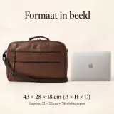 Business-weekendtas DR Amsterdam, brown – foto 6 – kavel bij Onlineveilingmeester