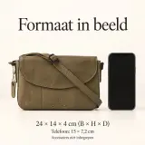 Schoudertas DR Amsterdam, olive – foto 6 – kavel bij Onlineveilingmeester