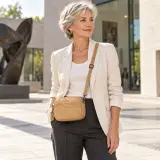 Schoudertas DR Amsterdam, beige – foto 5 – kavel bij Onlineveilingmeester