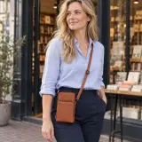 Telefoontas DR Amsterdam, camel – foto 5 – kavel bij Onlineveilingmeester