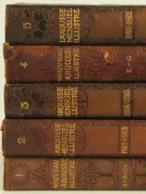 Lot van 14 antieke Larousse Mensuel Illustré encyclopedieboeken – foto 11 – kavel bij De Kringwinkel, Antwerpen