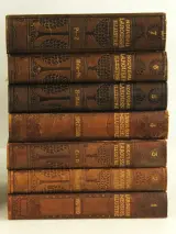 Lot van 14 antieke Larousse Mensuel Illustré encyclopedieboeken – foto 3 – kavel bij De Kringwinkel, Antwerpen