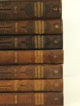Lot van 14 antieke Larousse Mensuel Illustré encyclopedieboeken – foto 4 – kavel bij De Kringwinkel, Antwerpen