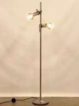 Jaren 70 chroom vloerlamp – foto 6 – kavel bij De Kringwinkel, Antwerpen