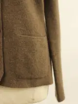 PAUW Amsterdam - Exclusieve luxe vest van 100% yakwol - taupe/bruin – foto 3 – kavel bij De Kringwinkel, Antwerpen