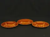 Keralux Boch Fréres Set van 5 vintage keramische fondue borden – foto 2 – kavel bij De Kringwinkel, Antwerpen