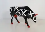 CowParade Hugs and Smooches koe – Westland Giftware, 2000 – foto 2 – kavel bij De Kringwinkel, Turnhout