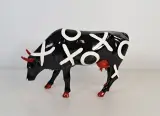 CowParade Hugs and Smooches koe – Westland Giftware, 2000 – foto 4 – kavel bij De Kringwinkel, Turnhout