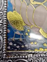 Paar van Indiase spirituele kistjes met reliëfopdruk van Ganesha en Saraswati – foto 7 – kavel bij De Kringwinkel, Gent