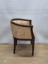 Set van 3 kuipstoelen in Louis XVI-stijl – foto 11 – kavel bij De Kringwinkel, Gent