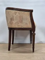 Set van 3 kuipstoelen in Louis XVI-stijl – foto 12 – kavel bij De Kringwinkel, Gent