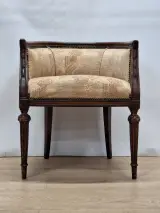 Set van 3 kuipstoelen in Louis XVI-stijl – foto 5 – kavel bij De Kringwinkel, Gent