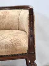 Set van 3 kuipstoelen in Louis XVI-stijl – foto 8 – kavel bij De Kringwinkel, Gent