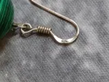 Exclusieve Malachiet sieradenset - Ketting en oorbellen in zilver - 925 – foto 11 – kavel bij De Kringwinkel, Gent