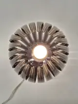 Philips Eseo “Vitry” tafellamp met rookkleurige lamellen – foto 2 – kavel bij De Kringwinkel, Gent