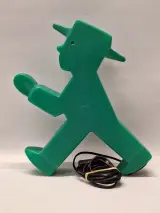 Groene Ampelmann “Geher” sfeerlamp - Berlijns voetgangersfiguurtje – foto 3 – kavel bij De Kringwinkel, Gent