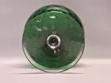 Vintage XL Empoli Glazen Kelkvaas - Smaragdgroen Optisch Geblazen Glas – foto 3 – kavel bij De Kringwinkel, Gent