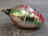 Vintage Ajeko glazen kerstbal - Belgisch ambacht – kavel bij De Kringwinkel, Gent
