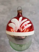 Vintage kerstset in doos: 11 glazen kerstballen en piek – foto 9 – kavel bij De Kringwinkel, Gent