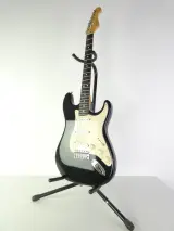 Fender American Standard Stratocaster (USA, 2003) – Black – Echte Player's Guitar! – foto 2 – kavel bij De Kringwinkel, Heverlee