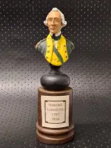 Verzameling van acht historische en militaire bustes uit de Amerikaanse en Franse geschiedenis – foto 17 – kavel bij De Kringwinkel, Gent