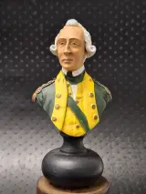 Verzameling van acht historische en militaire bustes uit de Amerikaanse en Franse geschiedenis – foto 19 – kavel bij De Kringwinkel, Gent