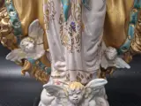 Gekroonde Madonna met Jezuskind en engeltjes in de stijl van Eugenio Pattarino – foto 7 – kavel bij De Kringwinkel, Gent