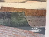 Abstract landschap - gesigneerde grafiek, 1982, 9/12 - Dirk De Bruycker – foto 5 – kavel bij De Kringwinkel, Gent