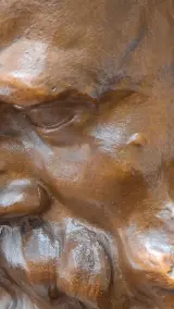 Terracotta buste van man met baard door Victor de Haen – foto 5 – kavel bij De Kringwinkel, Gent