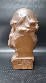 Terracotta buste van man met baard door Victor de Haen – foto 7 – kavel bij De Kringwinkel, Gent