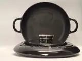 Smeg geëmailleerde gietijzeren braadpan - diameter 26 cm, inhoud 2.2 liter – foto 2 – kavel bij De Kringwinkel, Gent