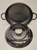 Smeg geëmailleerde gietijzeren braadpan - diameter 26 cm, inhoud 2.2 liter – foto 3 – kavel bij De Kringwinkel, Gent