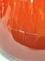 Originele Le Creuset Kone fluitketel in de kleur oranjerood – foto 14 – kavel bij De Kringwinkel, Gent