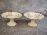 11 delig antiek Sarreguemines “Royat” servies met sepiabruin bloemendecor – foto 16 – kavel bij De Kringwinkel, Gent