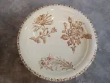 11 delig antiek Sarreguemines “Royat” servies met sepiabruin bloemendecor – foto 18 – kavel bij De Kringwinkel, Gent