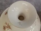 11 delig antiek Sarreguemines “Royat” servies met sepiabruin bloemendecor – foto 21 – kavel bij De Kringwinkel, Gent