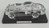 Set van 3 kristallen modelauto's op houten voet – foto 2 – kavel bij De Kringwinkel, Geraardsbergen