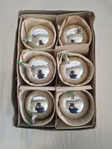 Set vintage kerstversiering met diverse glazen ornamenten – foto 13 – kavel bij De Kringwinkel, Oudenaarde