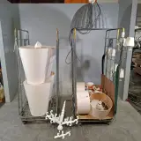 Partij diverse hanglampen en lampenkappen, O.a LND Design, Home Sweet Home, Lundia Oy – kavel bij Domeinen Roerende Zaken, Groningen