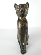 Decoratieve kat in hars met patina – foto 3 – kavel bij De Kringwinkel, Heverlee