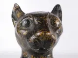 Decoratieve kat in hars met patina – foto 4 – kavel bij De Kringwinkel, Heverlee