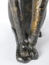 Decoratieve kat in hars met patina – foto 6 – kavel bij De Kringwinkel, Heverlee