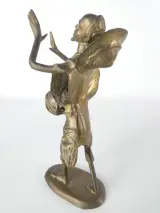 Set van 4 bronzen Afrikaanse muzikanten – foto 5 – kavel bij De Kringwinkel, Heverlee