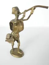 Set van 4 bronzen Afrikaanse muzikanten – foto 6 – kavel bij De Kringwinkel, Heverlee