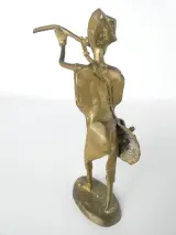 Set van 4 bronzen Afrikaanse muzikanten – foto 7 – kavel bij De Kringwinkel, Heverlee