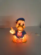 Vintage Disney Donald Duck tafellamp - Heico – foto 11 – kavel bij De Kringwinkel, Heverlee