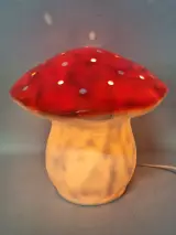 Paddenstoel nachtlamp uit Duitsland - HEICO – foto 3 – kavel bij De Kringwinkel, Gent